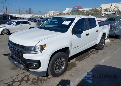 2021 Chevrolet Colorado 4Wd Short Box Z71 from USA, damaged, VIN 1GCGTDENXM1122110